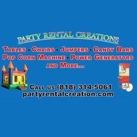 Party Rental  Creation